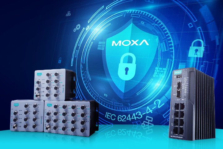Moxa ottiene la prima certificazione IEC 62443-4-2 al mondo per i router industriali sicuri 